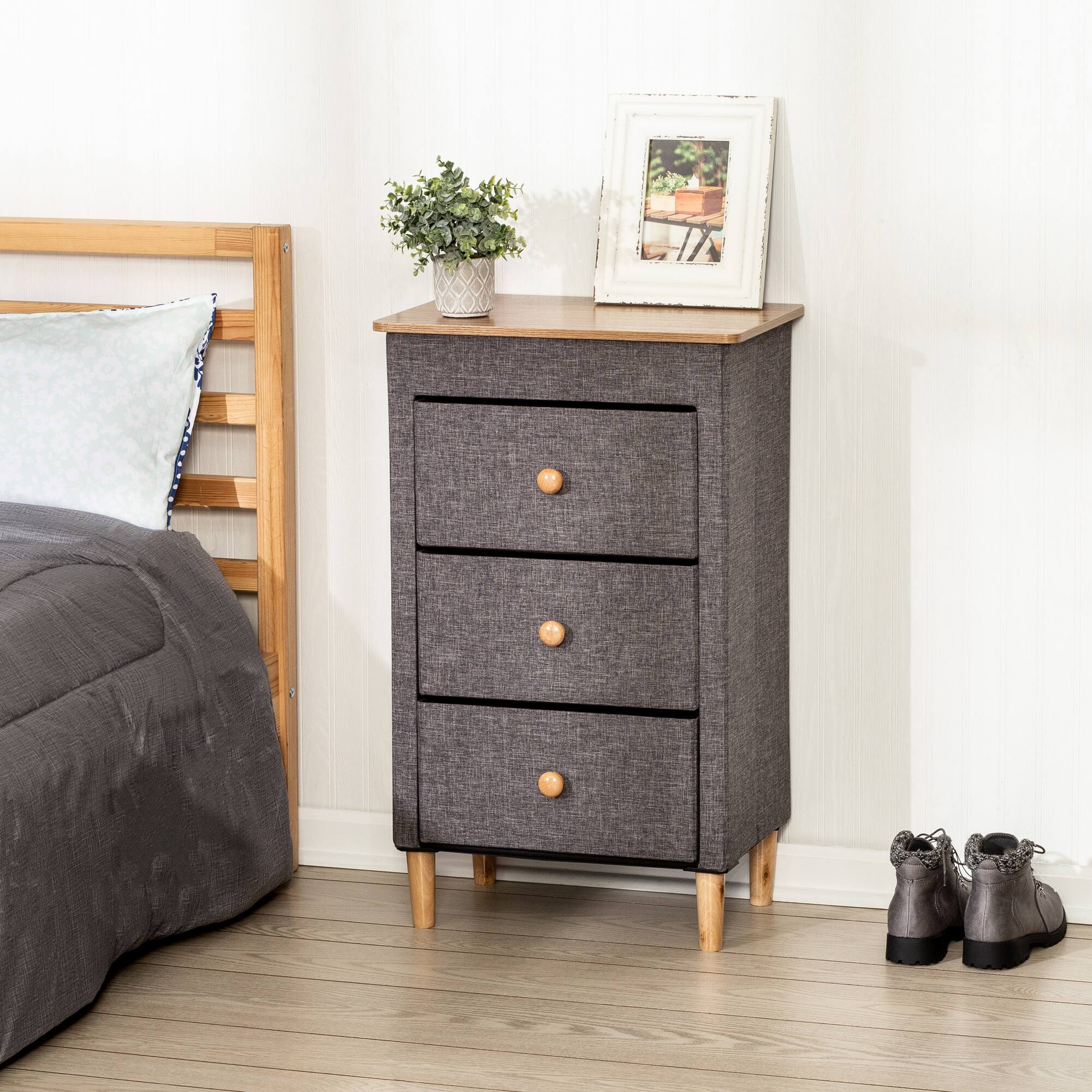 Honey Can Do 3 Drawer Fabric Storage Organizer